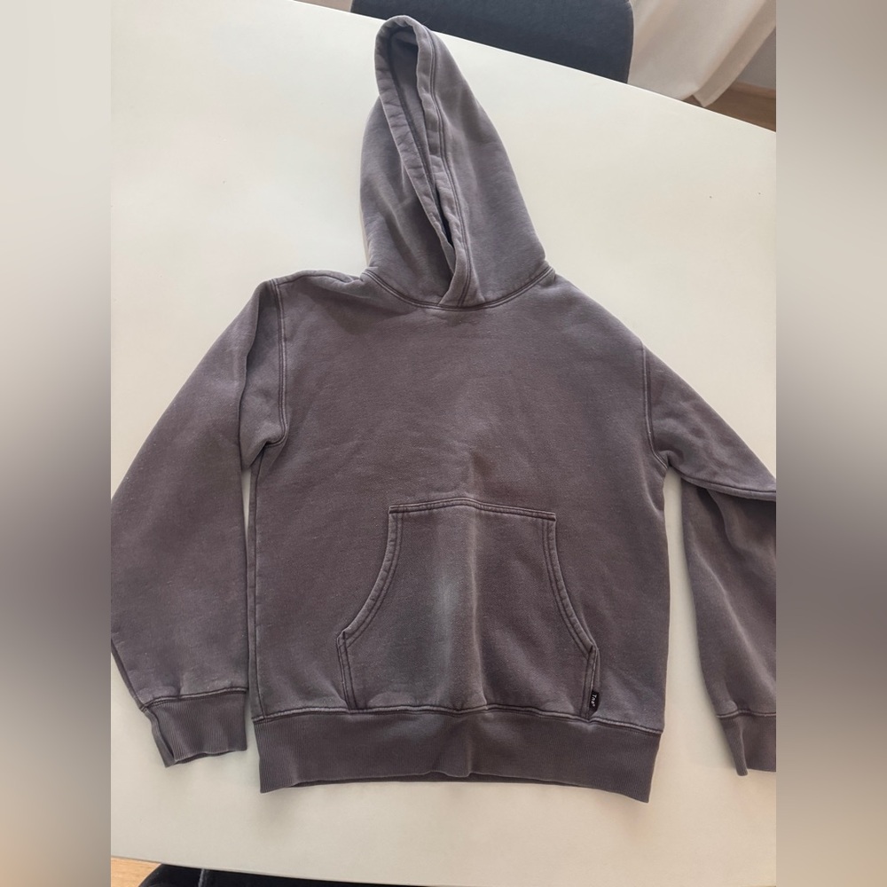 TNA washed purple hoodie